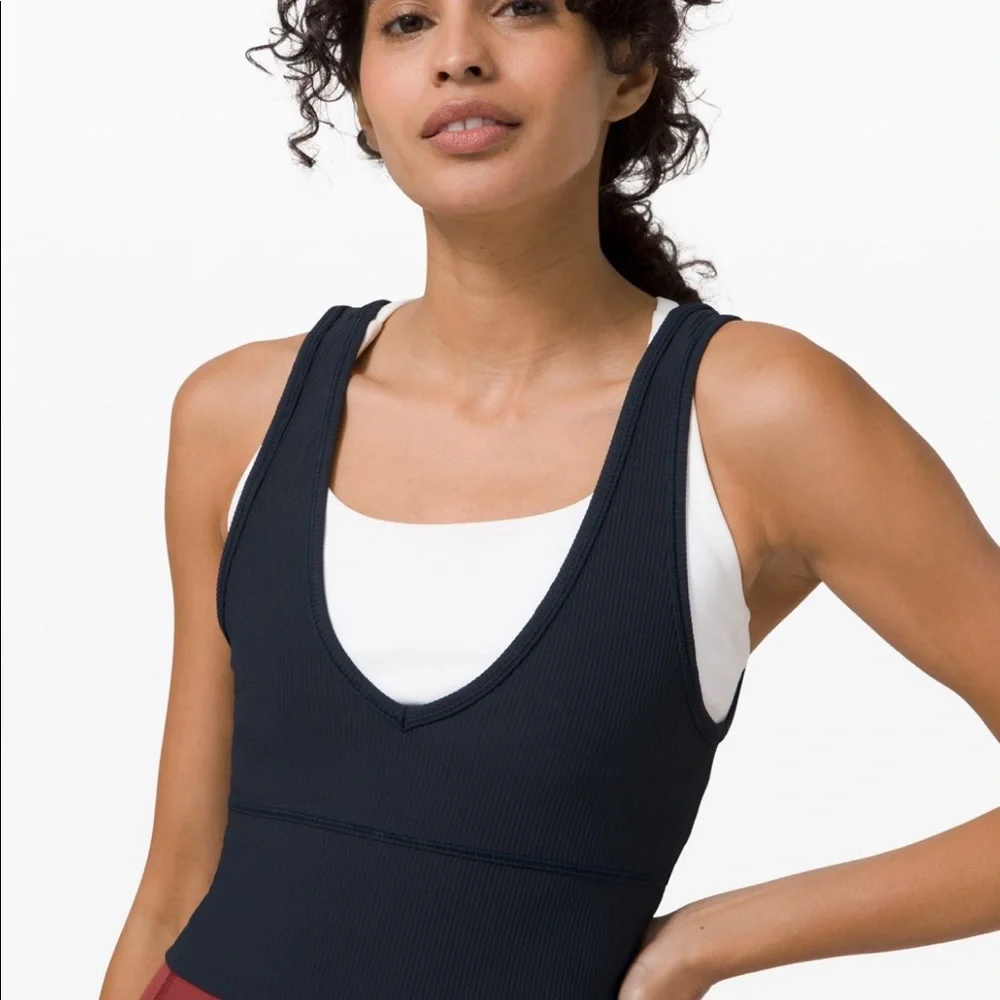 Lululemon Power Pivot Tank Rib - Picture 4 of 5